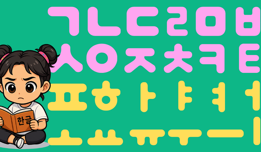 Why Learning the Korean Alphabet Is Easier Than You Think
